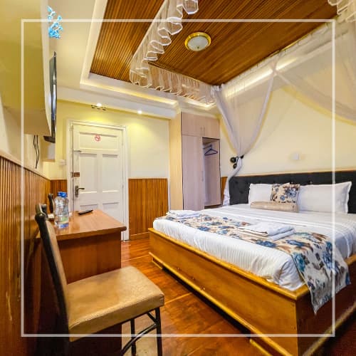 Executive Accommodation in Ngara, Nairobi with modern rooms, comfortable beds, free WiFi, secure parking, and easy access to Nairobi CBD.