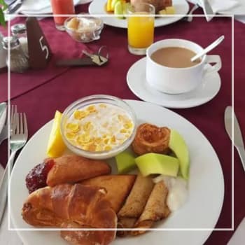 Fresh breakfast served at Bamboo Cask Lounge in Ngara, Nairobi near Parklands